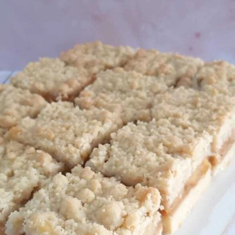 Bocaditos de Crumble de Manzana